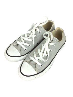 Converse All Star Chuck Taylor Low Top Sneakers Gray Unisex Size Mens 4 Womens 6